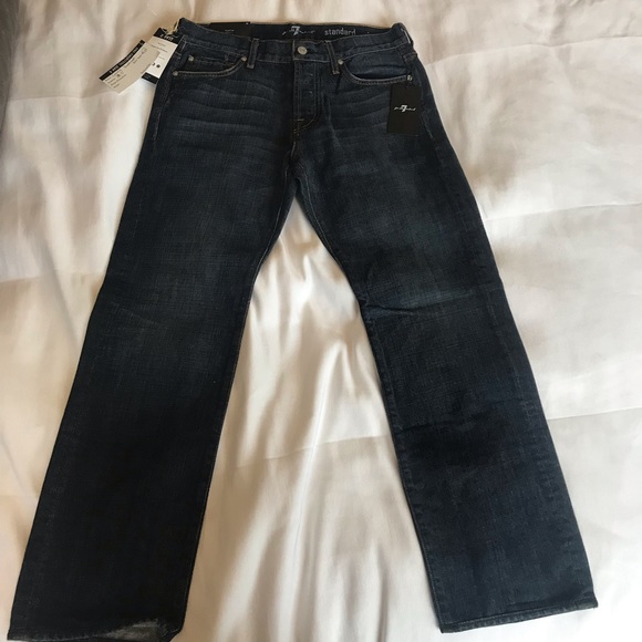 Brand New 7 for All Man Kind Standard Men’s Jeans - Picture 1 of 8